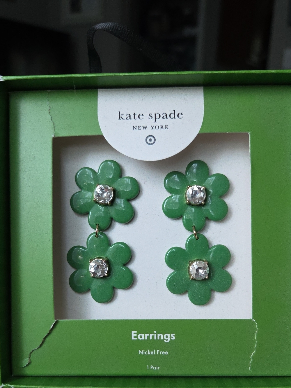 KATE SPADE x TARGET FLOWER EARINGS